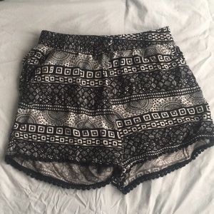 tribal print shorts